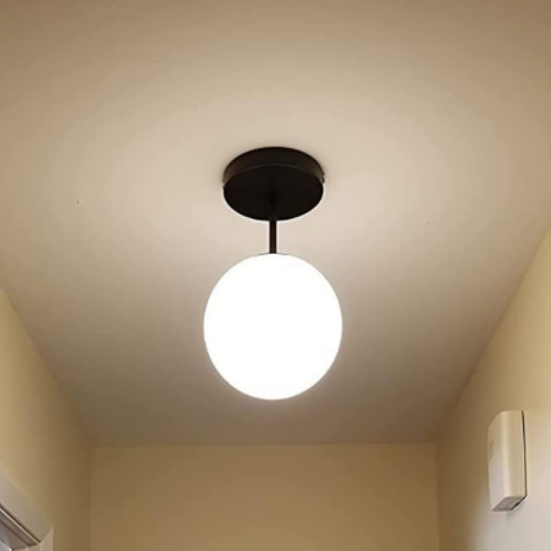 Malvo Ceiling Light Semi-Flush Mount Glass-Relic Pieces