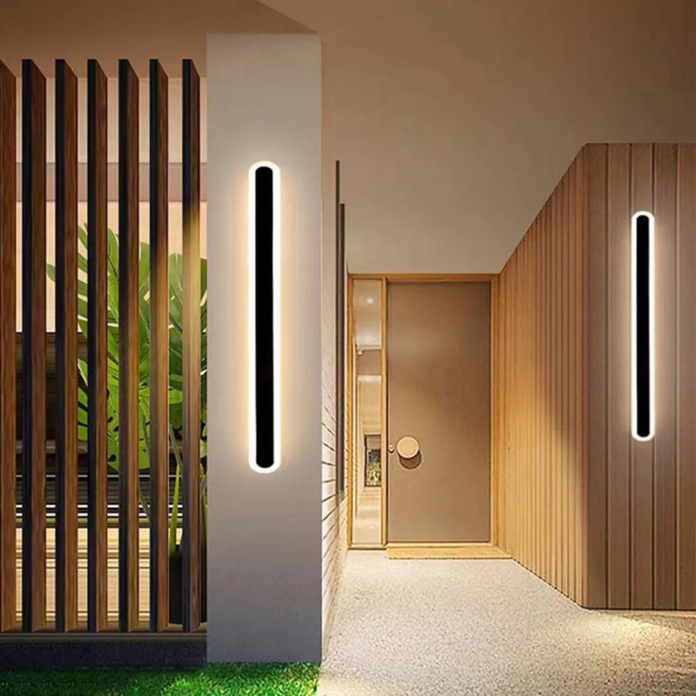 Rio Outdoor Wall Lamp Linear Oval-Relic Pieces