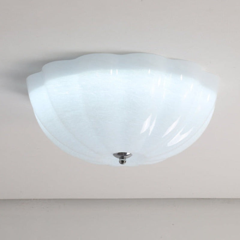 Bosobed Modern Cute Design LED Flush Mount Ceiling Light White Bedroom