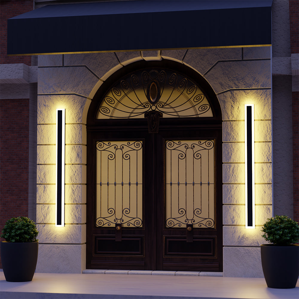 Virex Linear Outdoor Wall Lamp-Relic Pieces