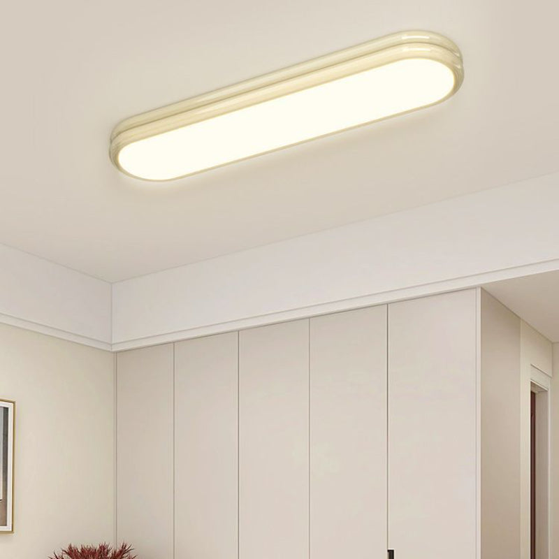 Nebegun Modern LED Flush Mount Ceiling Light Black/Yellow/White Living Room