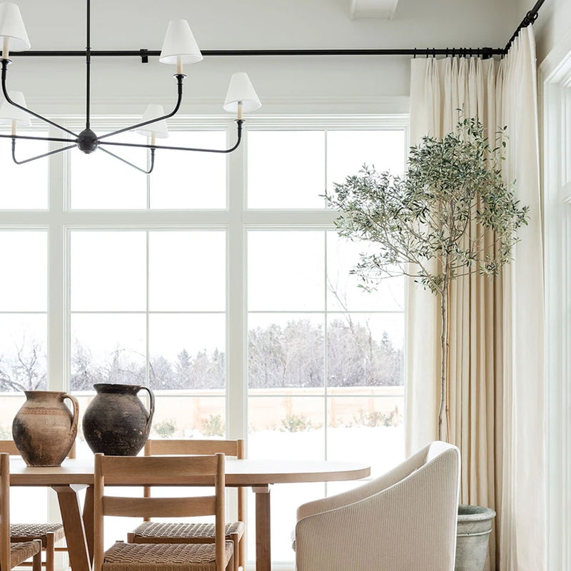Notopis Vintage Retro Metal Elegant Chandeliers Living Room
