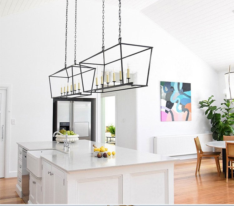 Calanir Vintage Design Metal LED Pendant Light Living Room/Restaurant