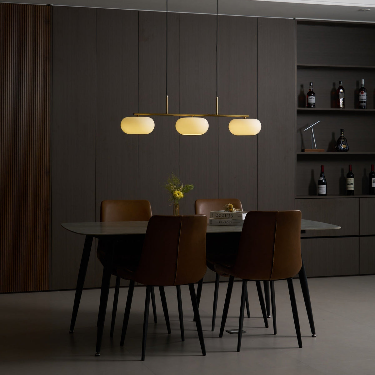 Girisud Cream Cluster Pendant Light 3 Heads