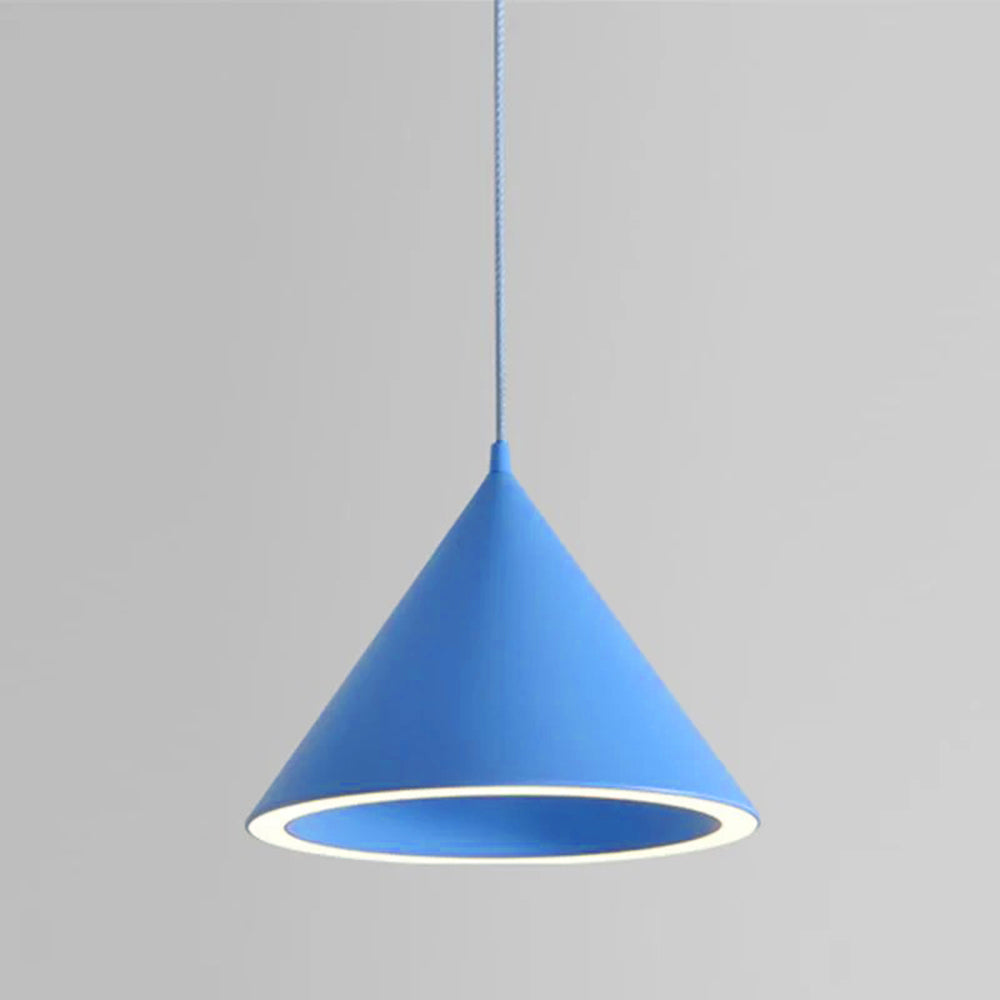 Nasapus Funnel-Shape Colourful LED Pendant Light