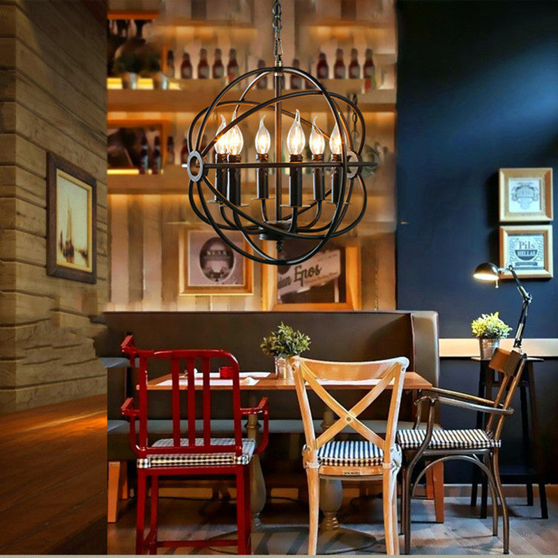 Vilelaso American Chandelier Living Room Bedroom Restaurant