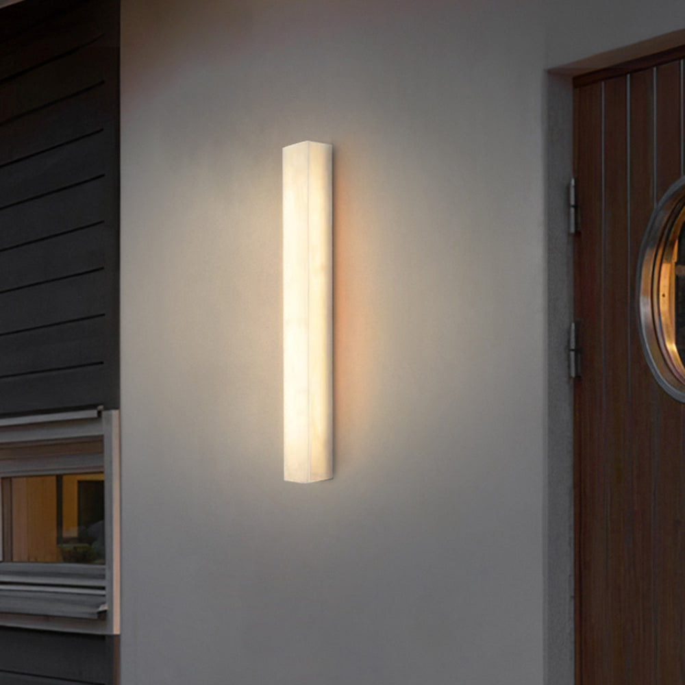 Marvex Wall Lamp Modern Rectangular Outdoor White-Relic Pieces