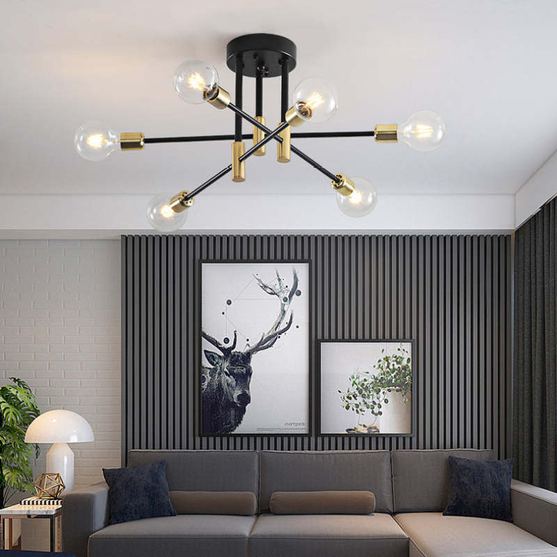 Bori Retro Satellite Shape Ceiling Light-Relic Pieces