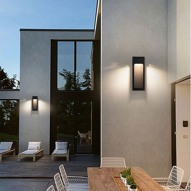 Teniq Modern Waterproof Minimalist Geometric Outdoor Wall Light-Relic Pieces