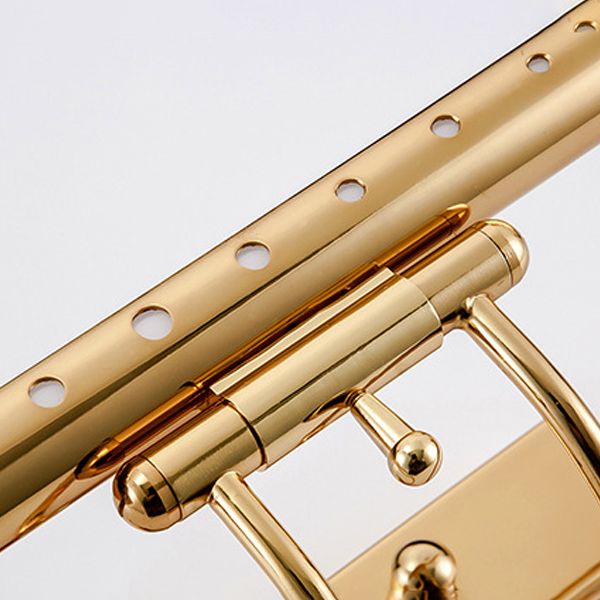 Ralevit Modern Linear Vanity Wall Lamp, Gold, Bathroom/Kitchen
