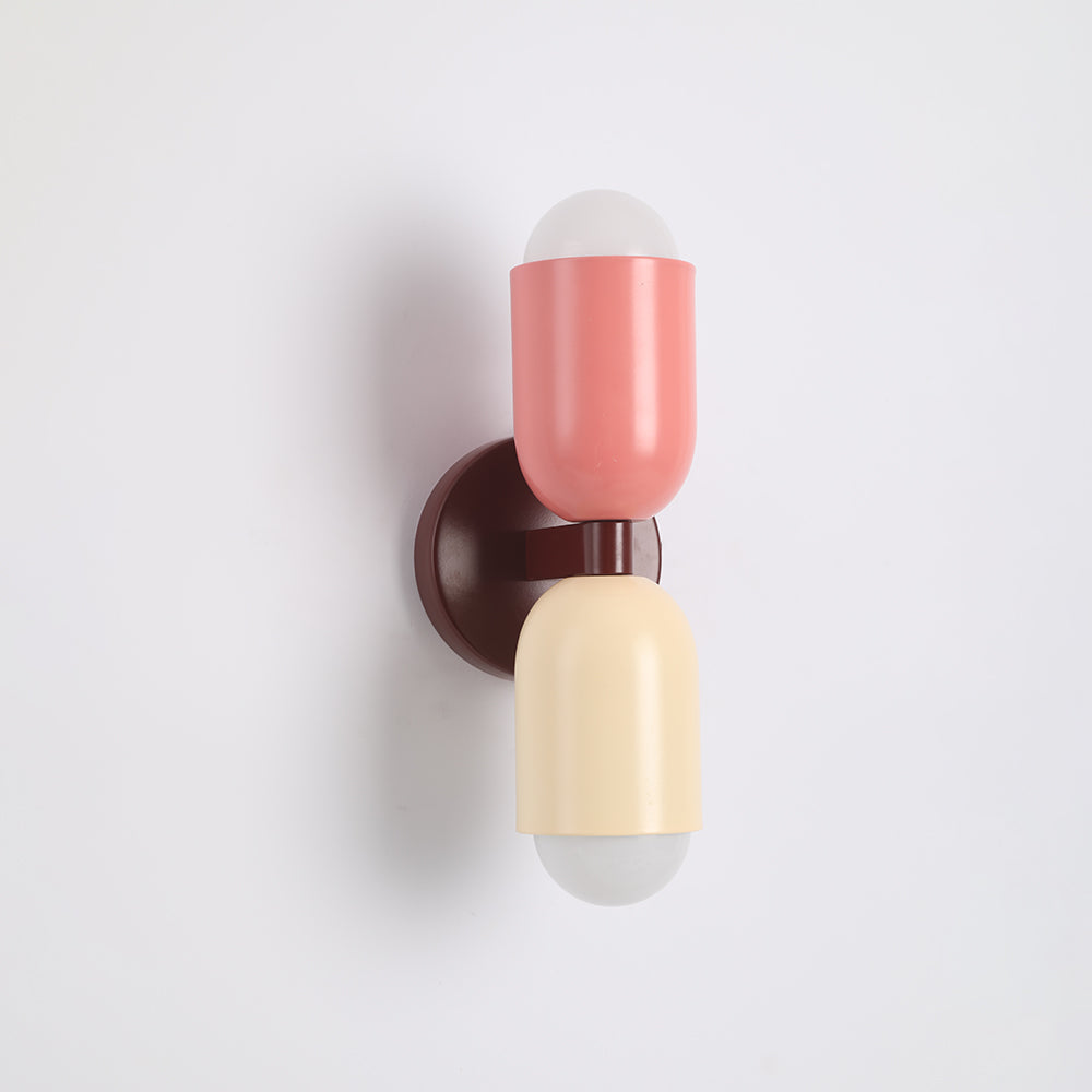 Surix Double-Headed Colorful Wall Lamp-Relic Pieces