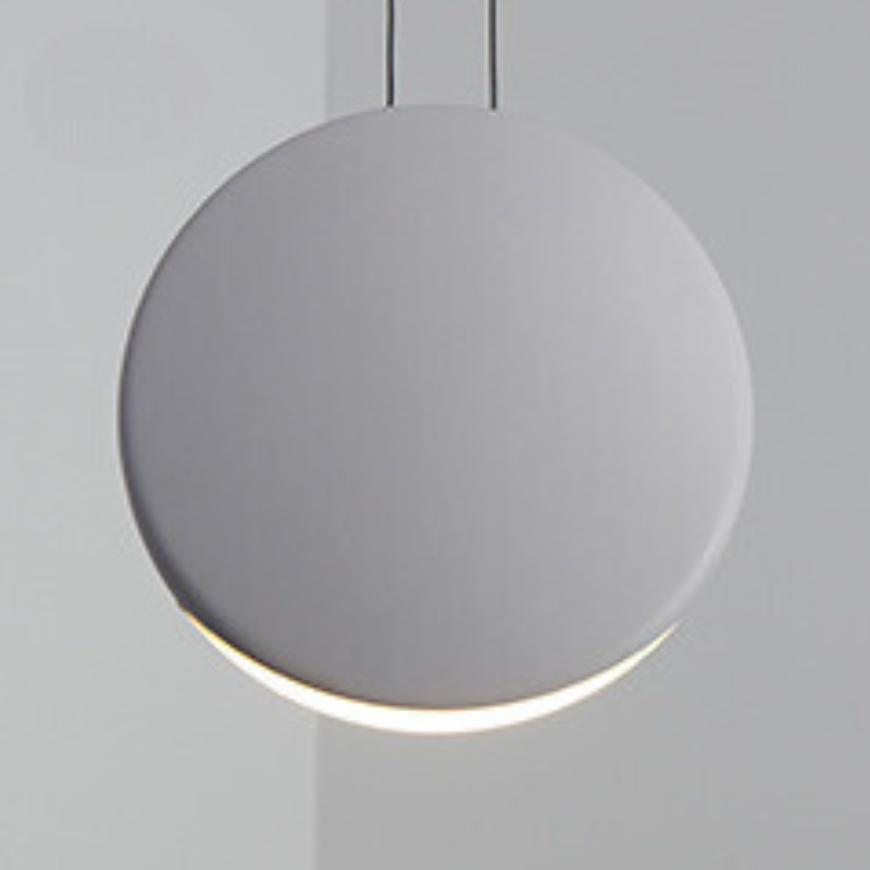 Gatusas Modern Pendant Light, Metal, Black/White/Green/Gray