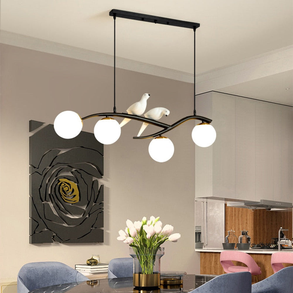 Farosom Mondern Bird Pendant Light, 2 Colour