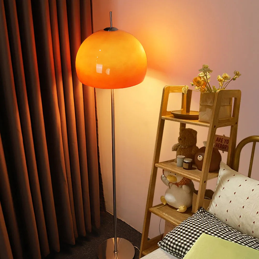 Duvatus Sunset Dome Glass Floor Lamp