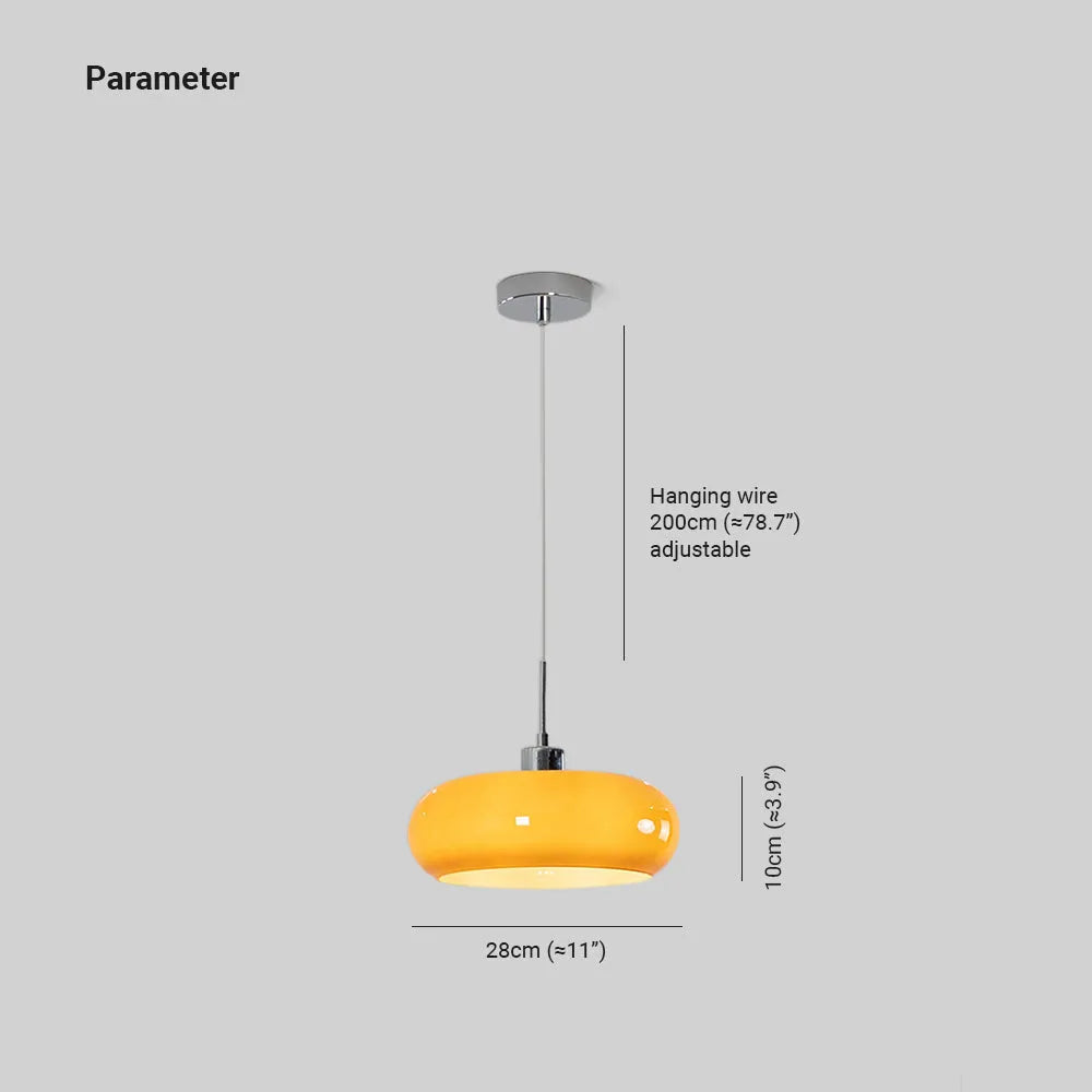 Reniva Pendant Light Glass Modern-Relic Pieces