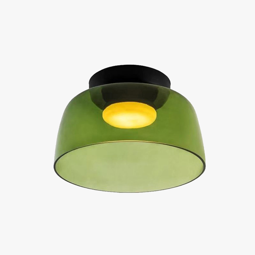 Rugogalu Modern Simple Creative Glass Flush Mount Ceiling Light