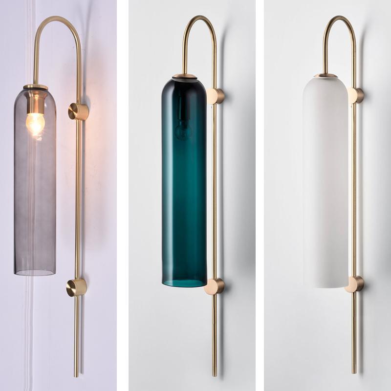 Apothem Modern Glass Wall Lamp