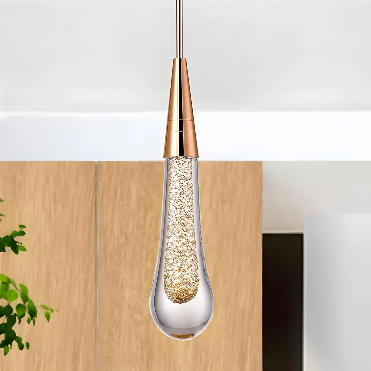 Orlith Pendant Light Gold Crystal-Relic Pieces