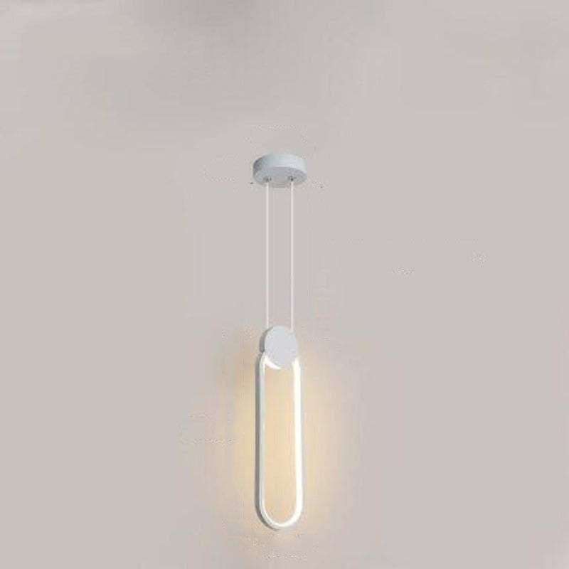 Kori Modern LED Pendant Light Black/White Living Room-Relic Pieces