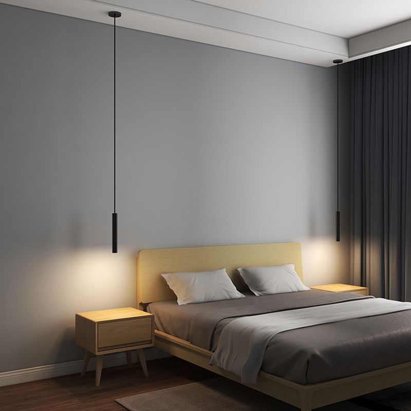 Selvor Pendant Light Minimalist Linear Black-Relic Pieces
