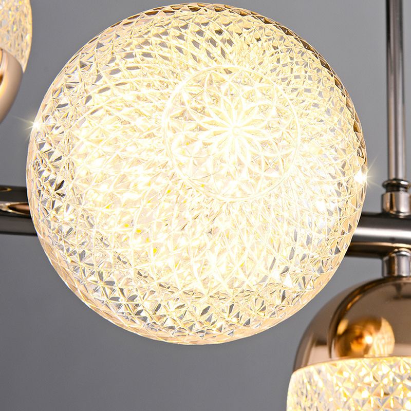 Firebum Glass Modern Bubbles Pendant Light