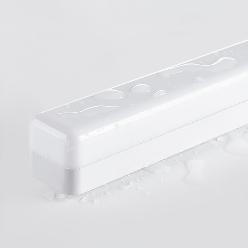 Zokared Modern Rectangular Modern Wall Lamp, White