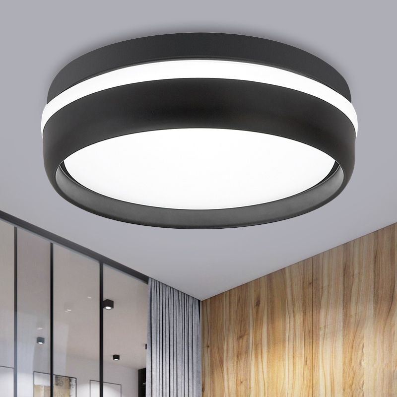 Lenior Ceiling Light Black Round-Relic Pieces