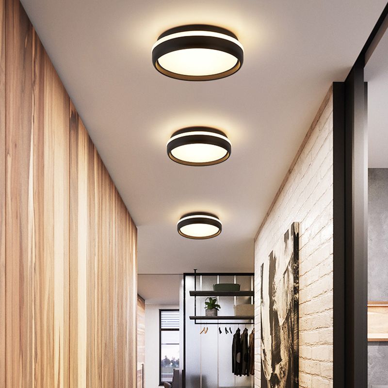 Lenior Ceiling Light Black Round-Relic Pieces