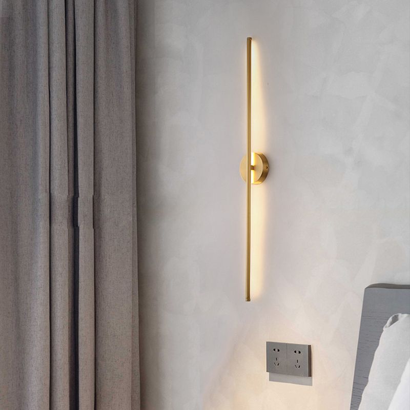 Dorina Wall Lamp Modern Linear &Silica Gel Gold-Relic Pieces