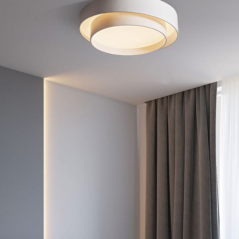 Fibanor Nordic Art Deco Circular Flush Mount Ceiling Light