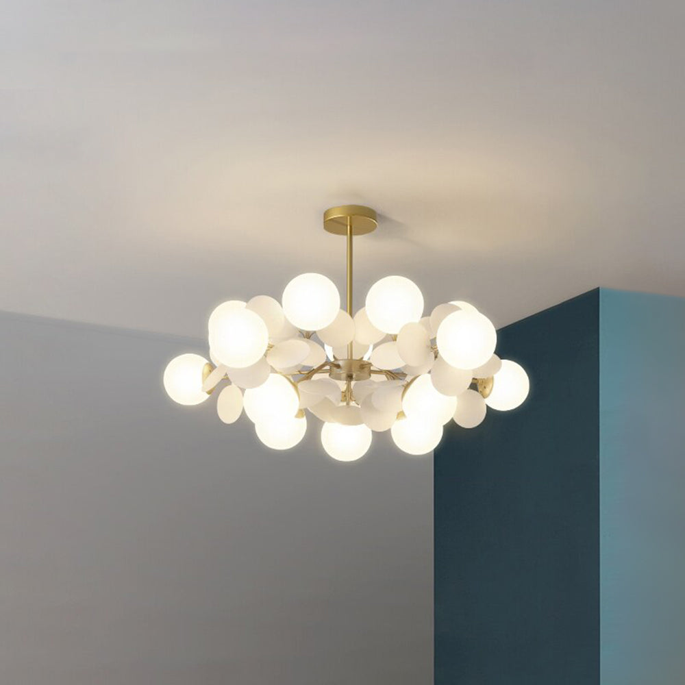 Nurodek Multicolored Flower Branch Chandelier Living Room