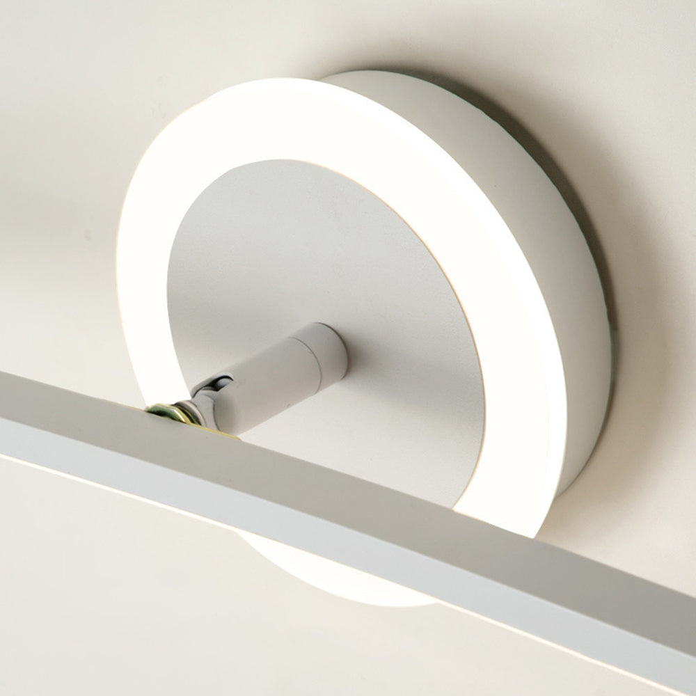 Zutatok Modern Linear Metal Wall Lamp, White