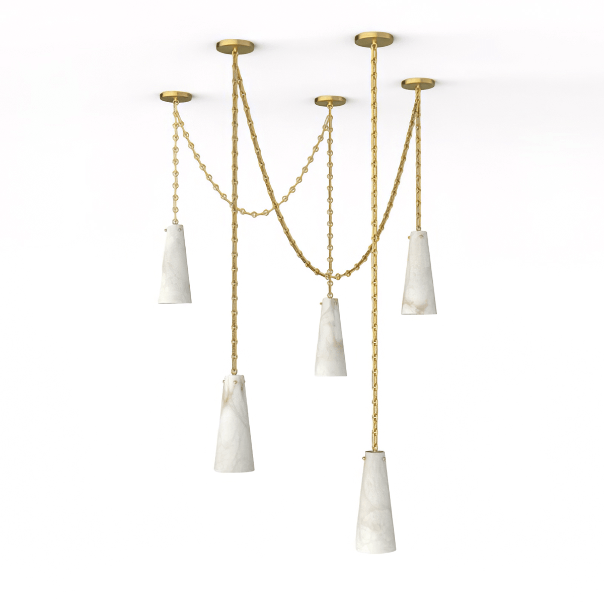 Nivivissa Alabaster Chandelier