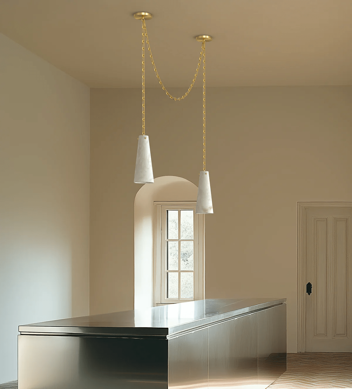 Nivivissa Alabaster Chandelier