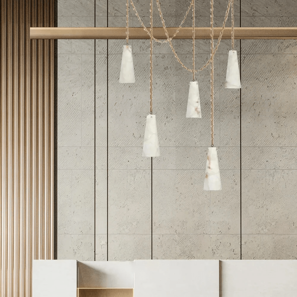Nivivissa Alabaster Chandelier