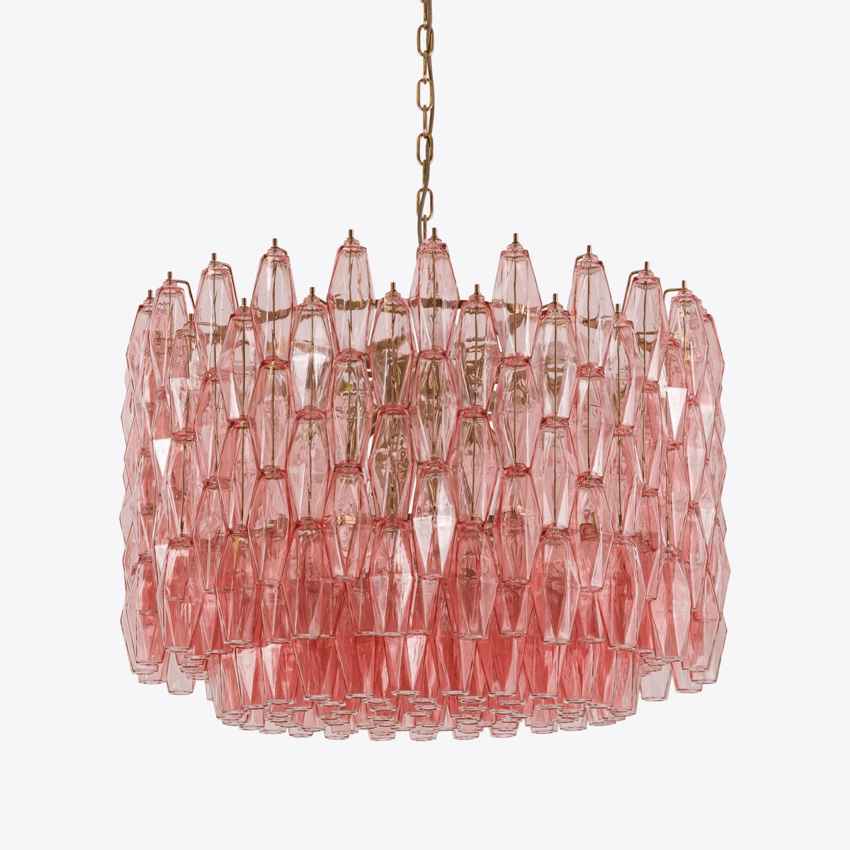 Sorrento Amber Drum Chandelier