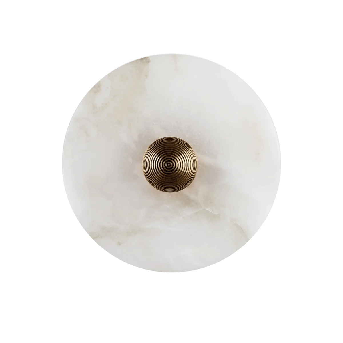 Albireria Minimalist Alabaster Ceiling Light
