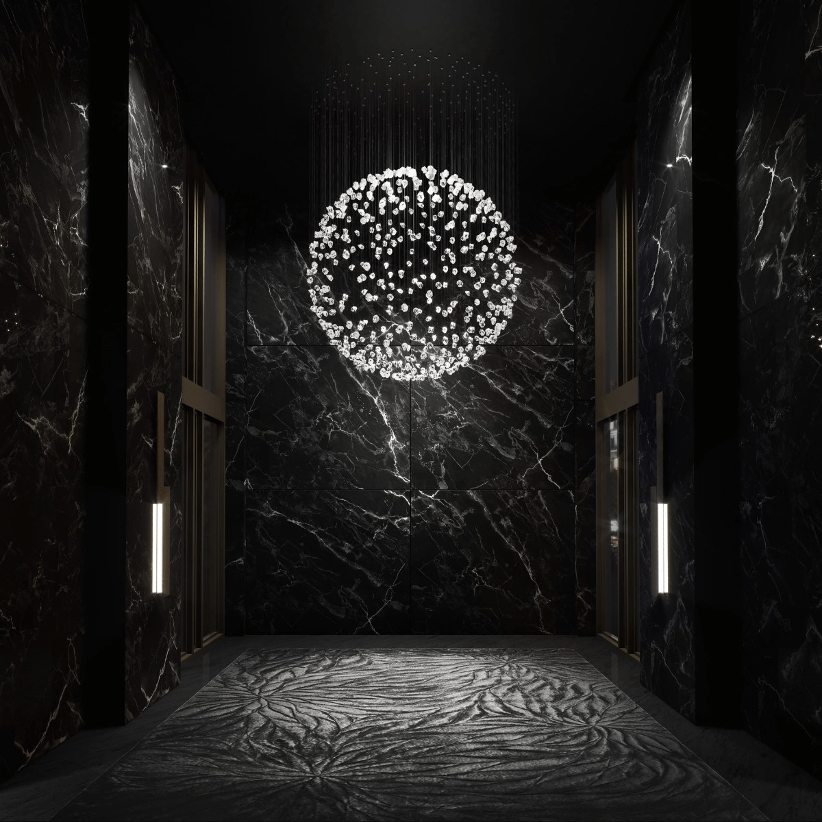 OreStone Grand Quartz Crystal Customize Chandelier