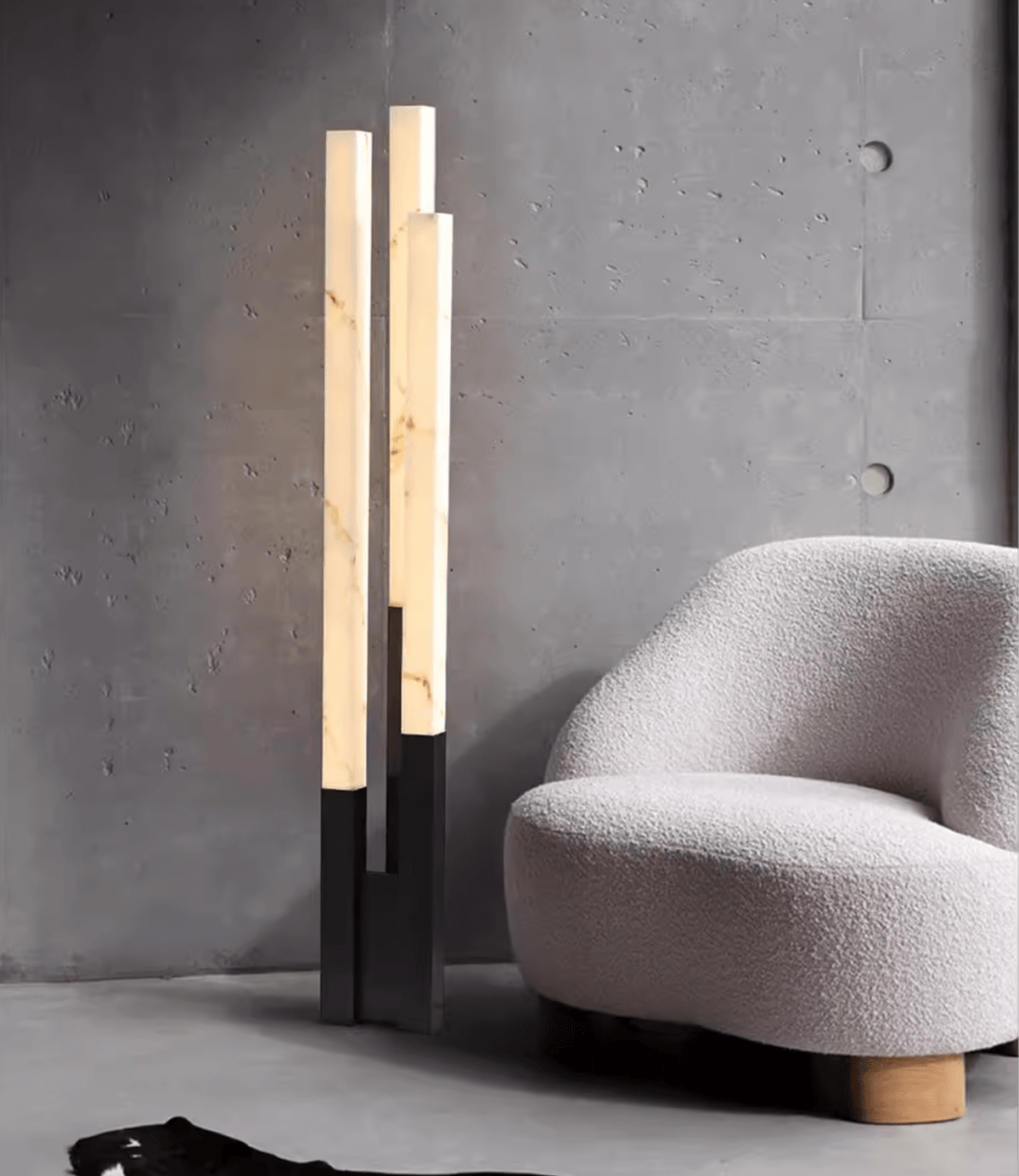 Callisto Alabaster Floor Lamp