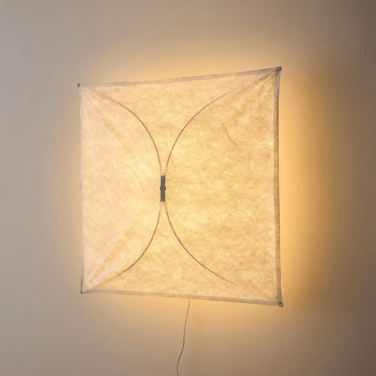 Luniaine Veil Kite Shaped Paper Wall Lamp