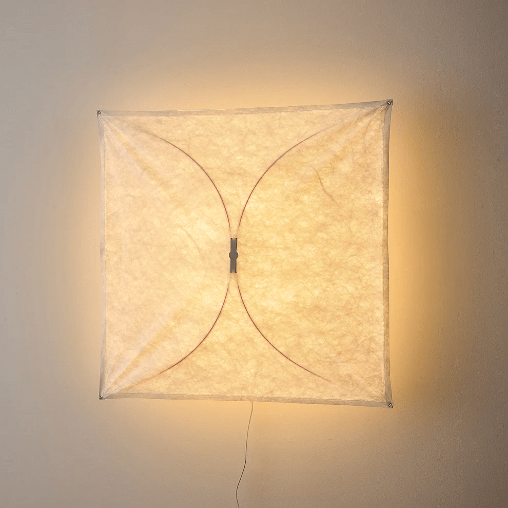 Luniaine Veil Kite Shaped Paper Wall Lamp