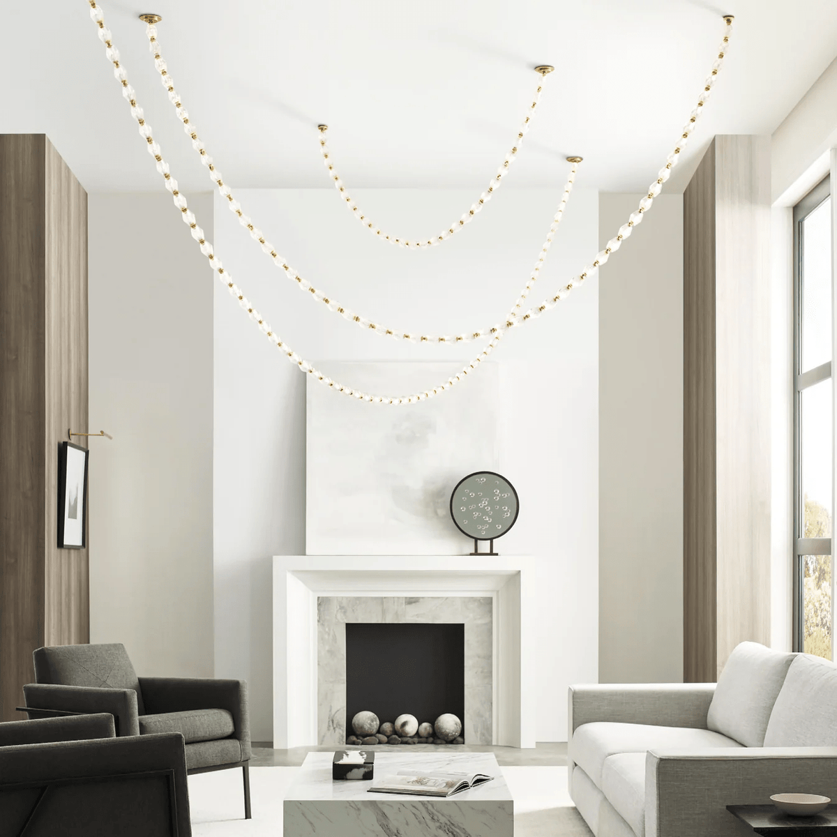 Rivière Crystal Garland Chandelier