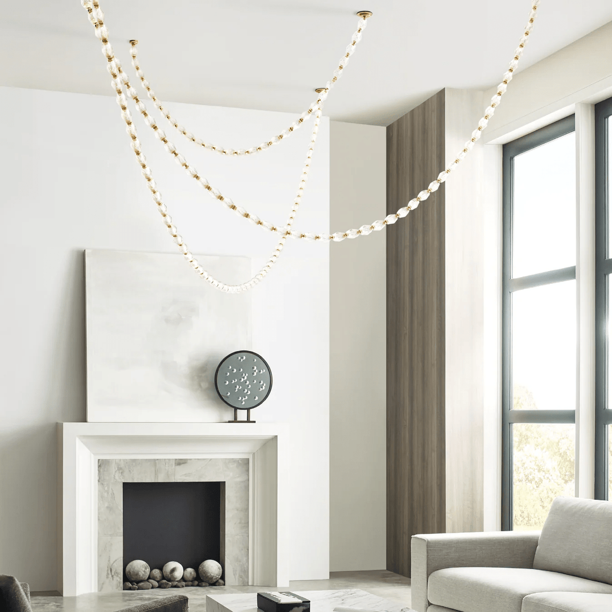 Rivière Crystal Garland Chandelier