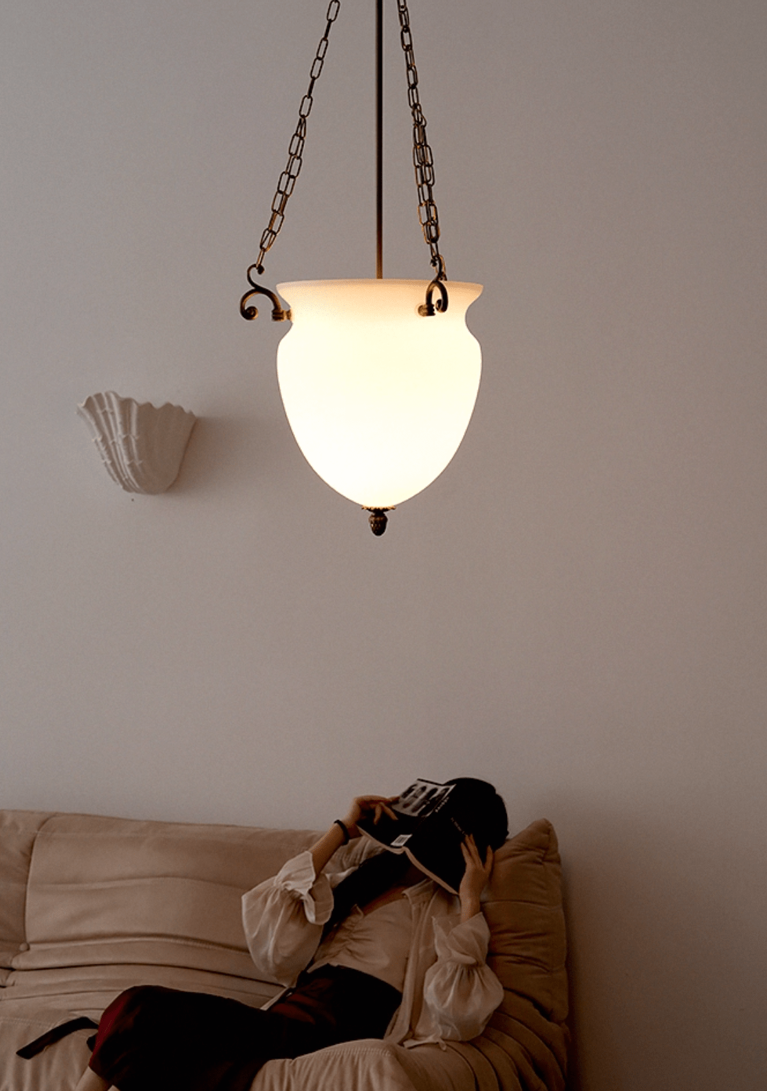 Eirwyn Chain Lantern Chandelier