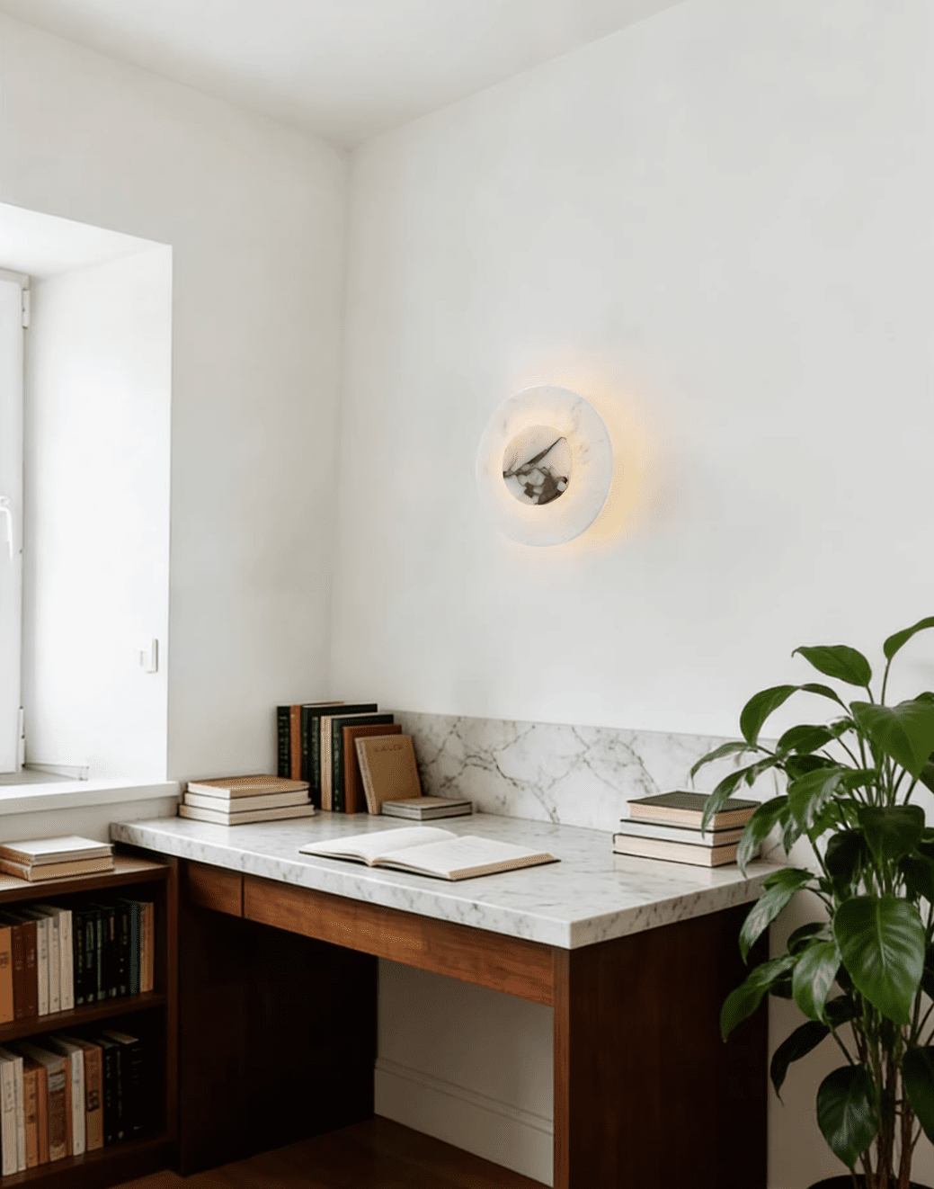 Lunavelle Halo Wall Lamp