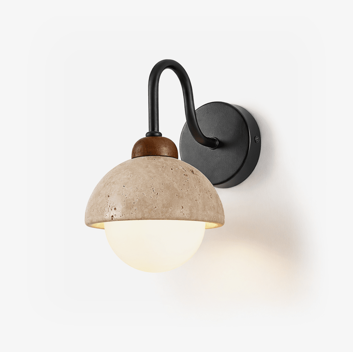 Seraise Travertine Wall Light