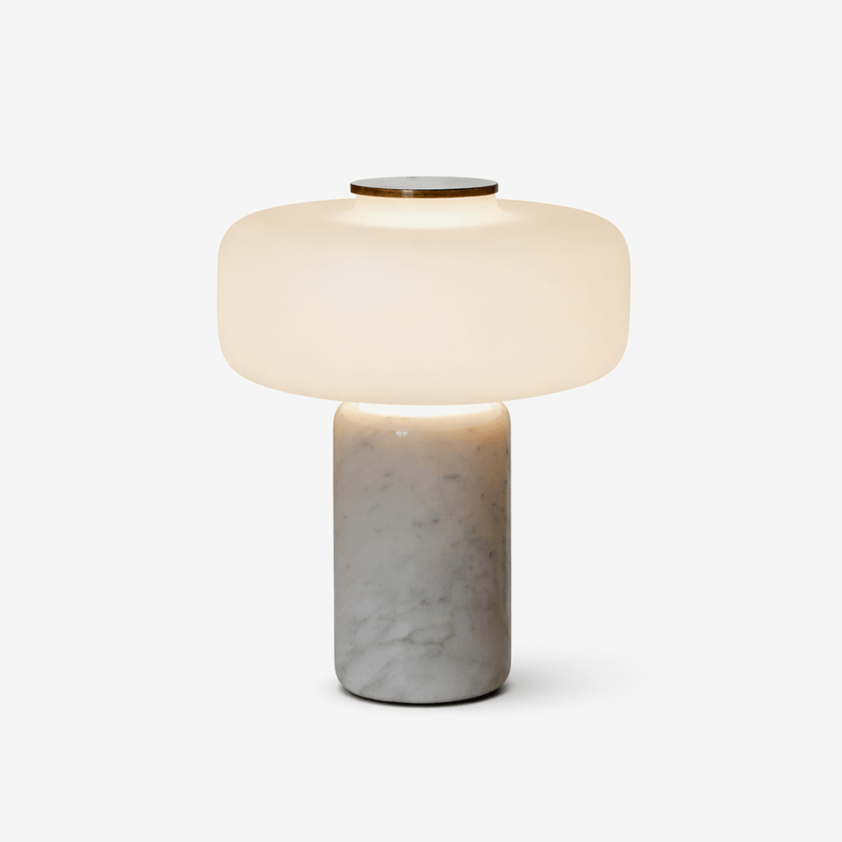 Cima Rechargeable Marble Table Lamp
