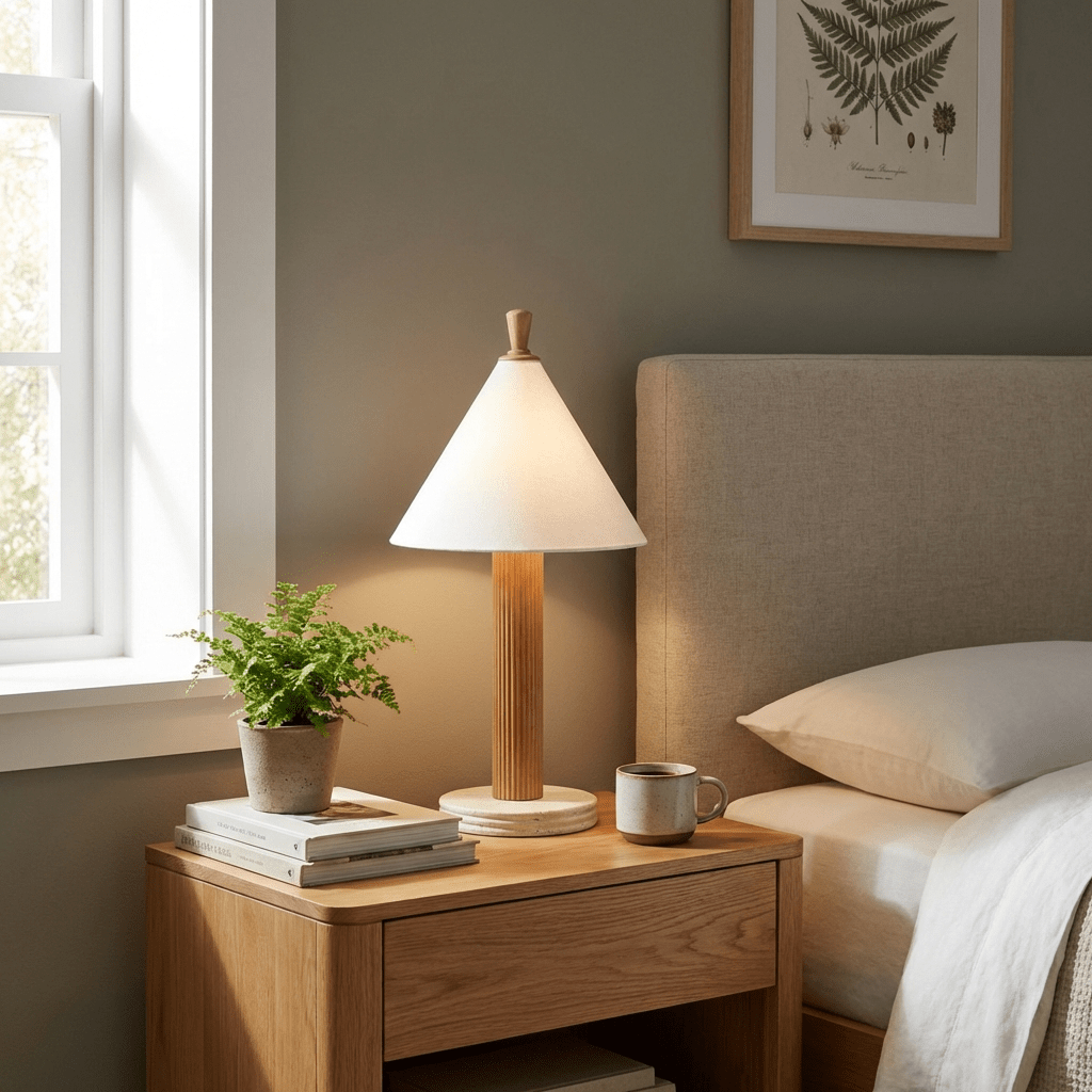 Elaenena Cone Table Lamp