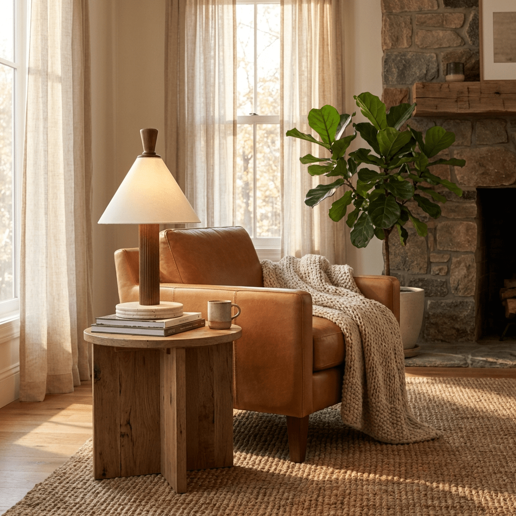 Elaenena Cone Table Lamp