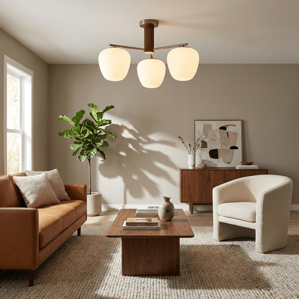 Haldenmere Branch Ceiling Light